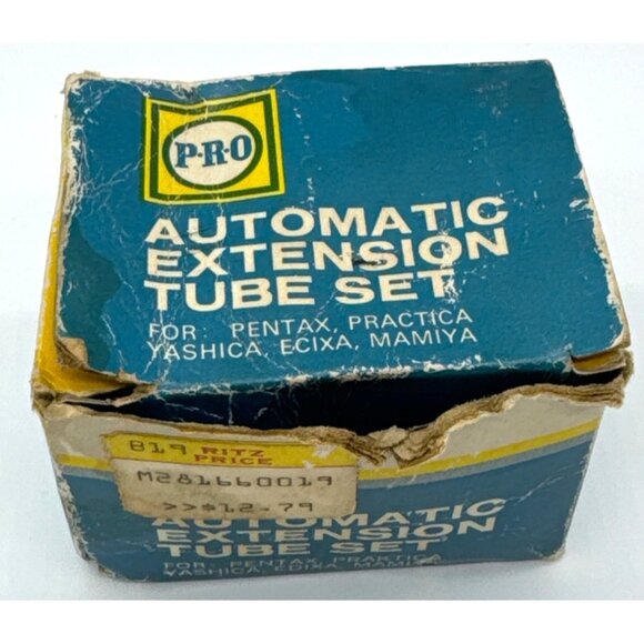 VTG PRO Automatic Extension Tube Set for Pentax Praktica Yashica Edixa Mamiya NE - Picture 3 of 6